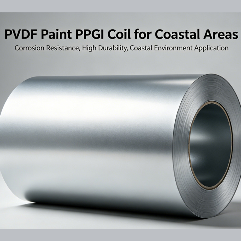 해안 지역용 PVDF 페인트 PPGI 코일